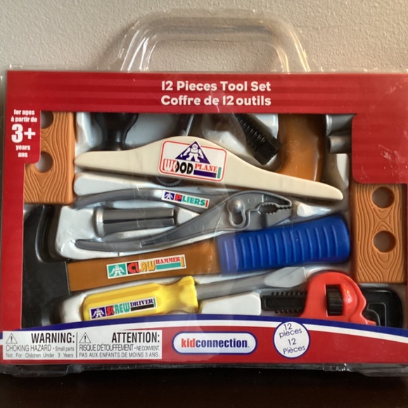 Tool Set Jr Starter with Carry Case Plastic Childs Toy Christmas Gift Brand New - Picture 4 of 10